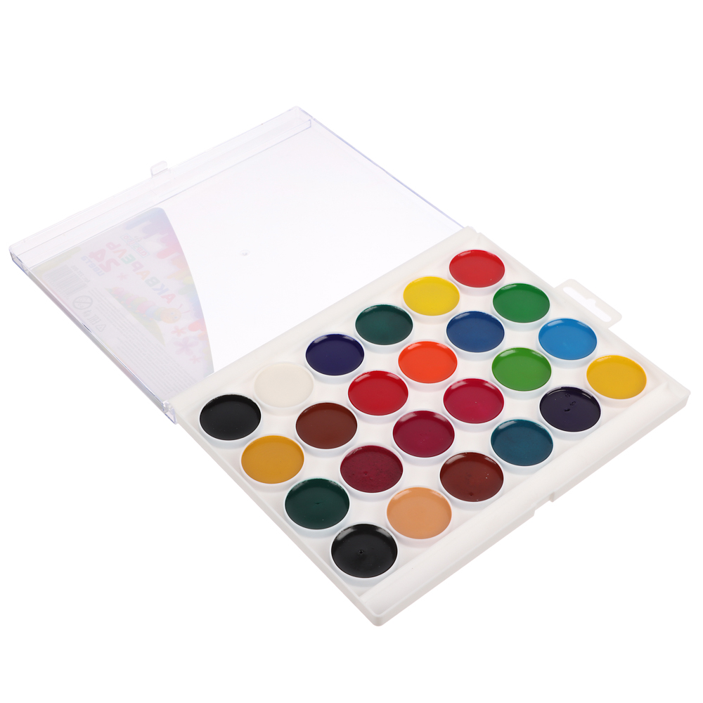 ClipStudio Акварель 24 цвета, без кисти, в пластиковой упаковке с европодвесом - #3