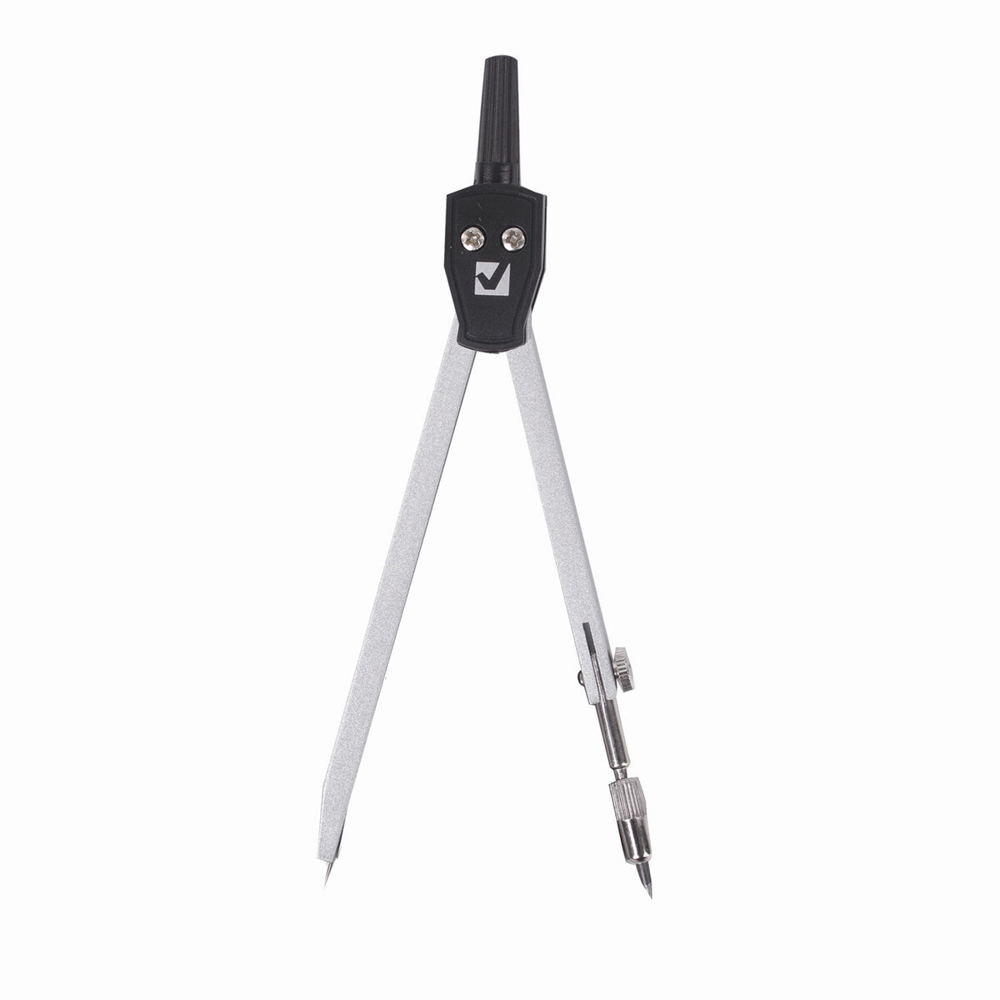 Готовальня "Архитект", 6 предметов: циркуль, рейсфедер, вставка, держатель, иголь. вставка, грифель - #4