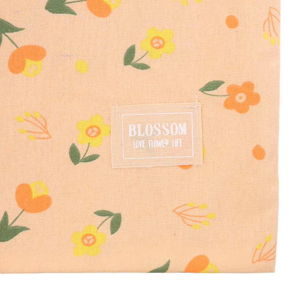 VETTA Сумка двухсторонняя с рисунком цветов и листьев, 34х40 см - #5