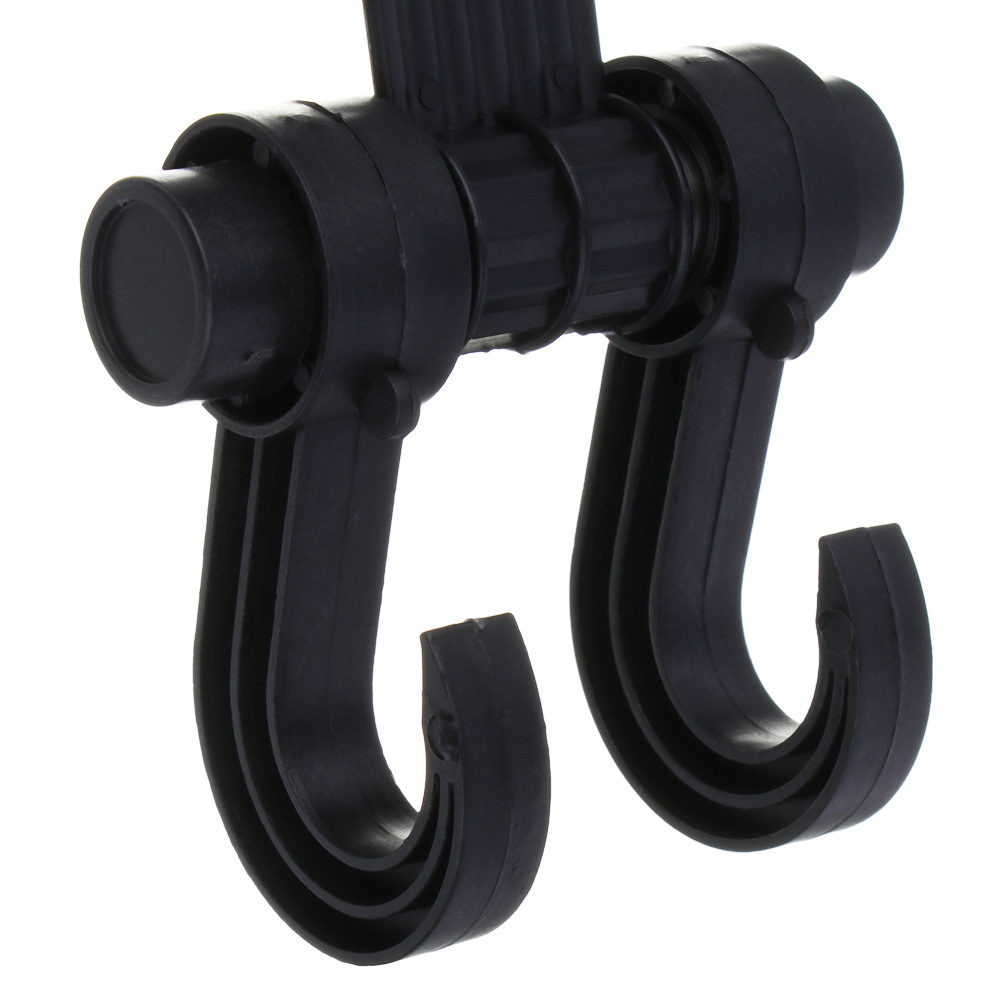 РОКОТ Вешалка-крючок на подголовник, два крючка, чёрный, 769045 - #3