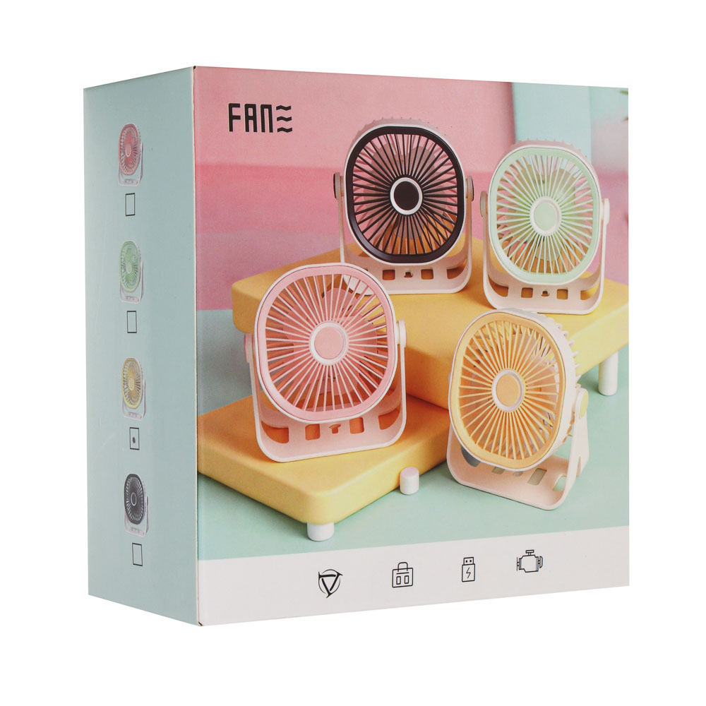Вентилятор настольный тм LEBEN 3.7в/400мАч, USB-кабель, цвет в ассортименте - #2