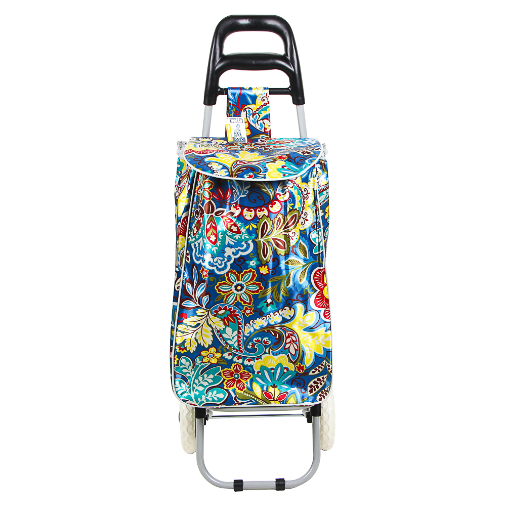VETTA Тележка + сумка, до 30кг, 36x26x95см, 32л, 600D полиэстер, колеса ЭВА d16см - #4