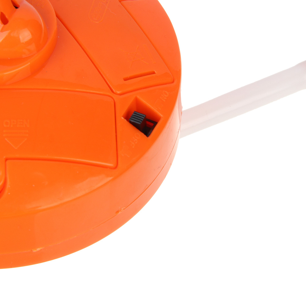 ИГРОЛЕНД Рыжий Волчок музыкальный светящийся, 6,6x6,8x11,3 см, 3xАА, ABS - #6