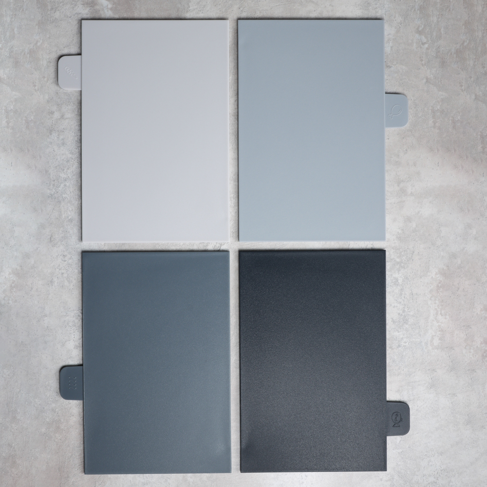 SATOSHI Набор досок разделочных на подставке 5пр 29х22,5х0,5см, пластик - #15