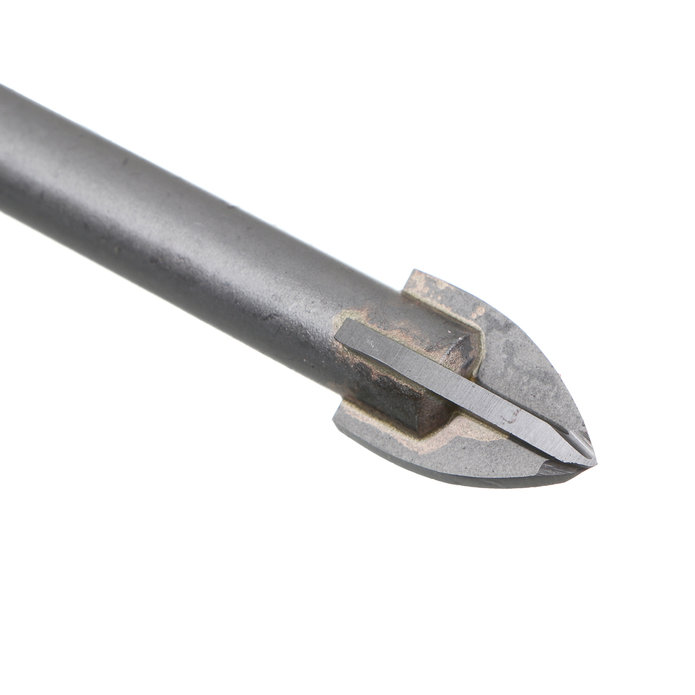 ЕРМАК Сверло по кафелю, керамике, стеклу, с четырьмя режущими лезвиями, шестигранный хвостовик, 12мм - #4