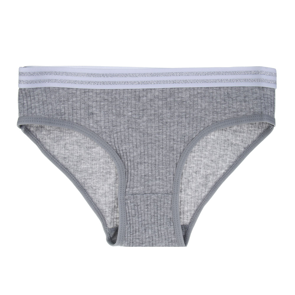 GALANTE Комплект белья: топ на лямках и трусы, р.158-164, 95% хлопок, 5% спандекс, серый, НБ25-37 - #4