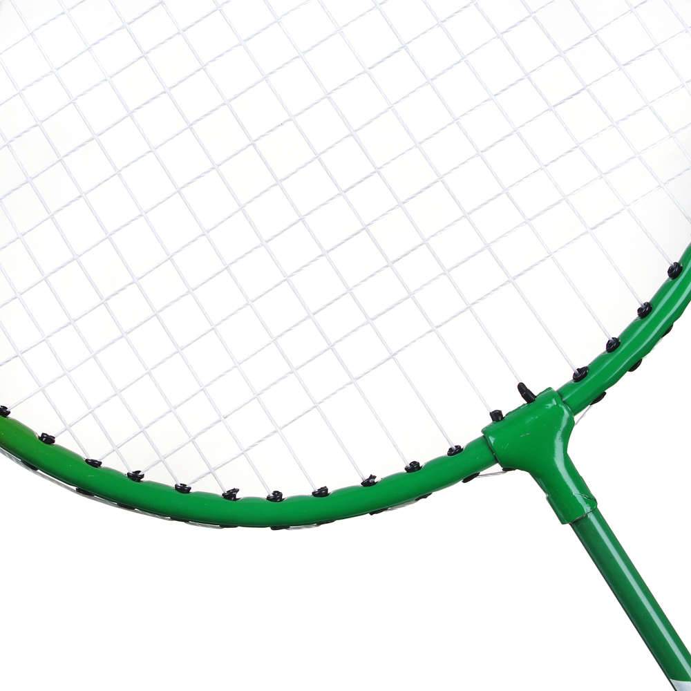 SILAPRO Набор бадминтона (ракетка-2шт; волан-1шт; чехол-1шт) металл, 2 цвета - #4