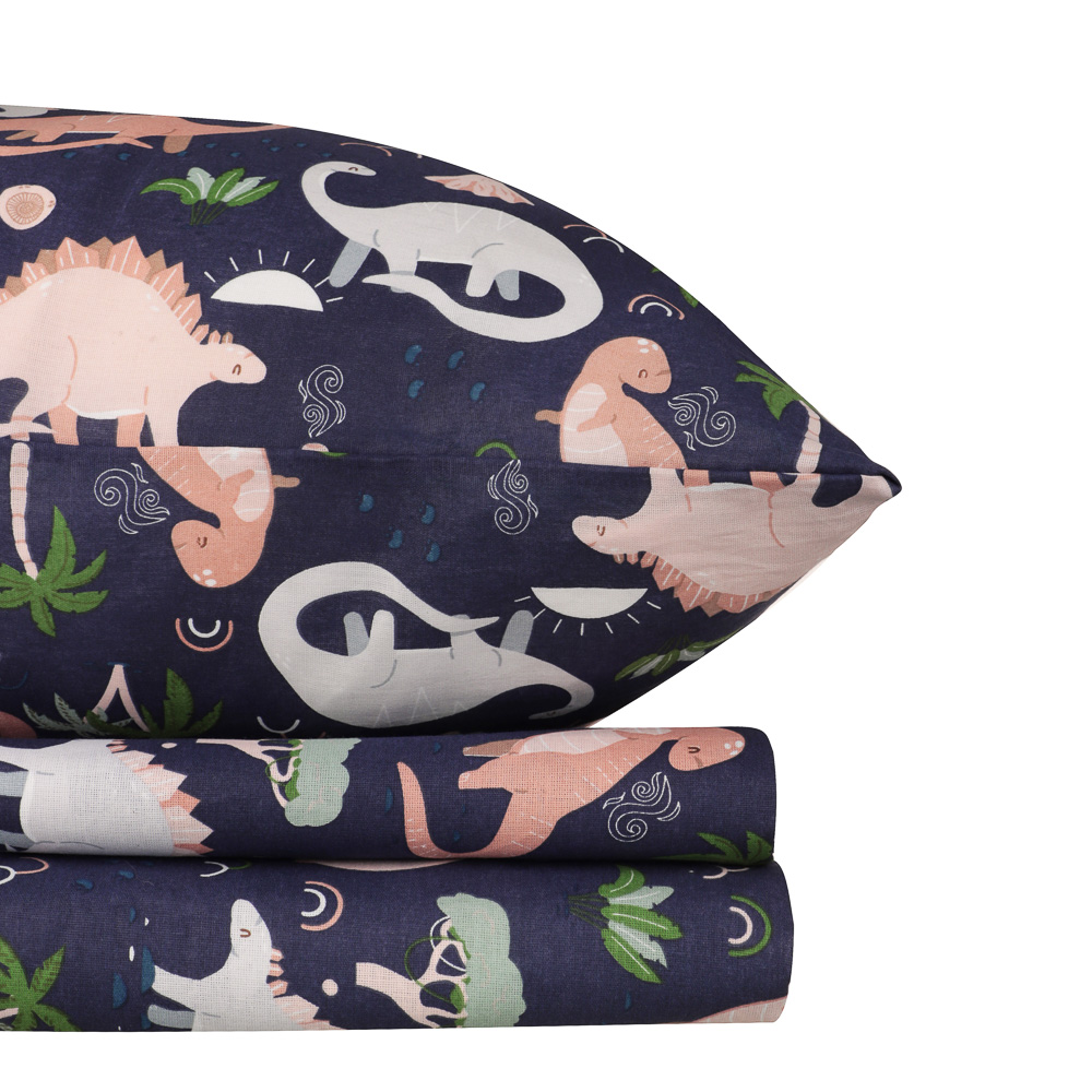 PROVANCE Basic Комплект постельного белья 1,5 (3 предмета), бязь, 100% хлопок, динозавры - #2