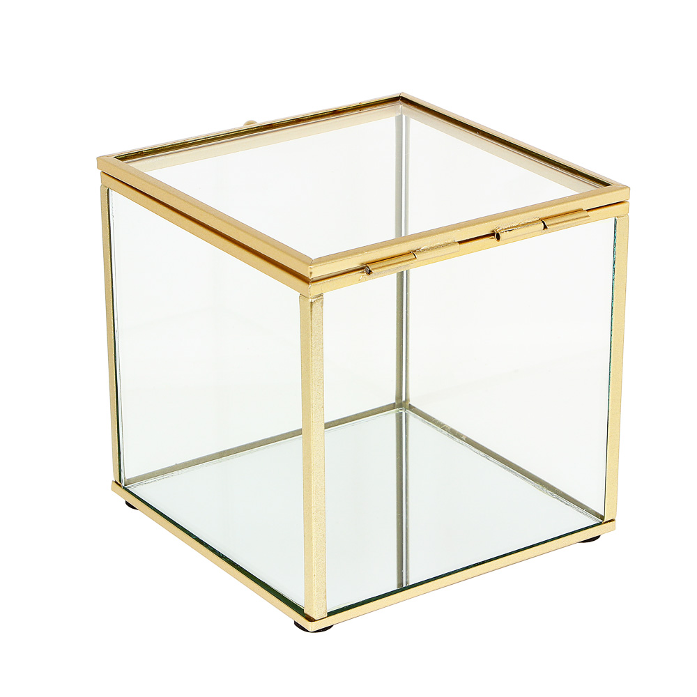 Шкатулка-куб с зеркальным дном - #3