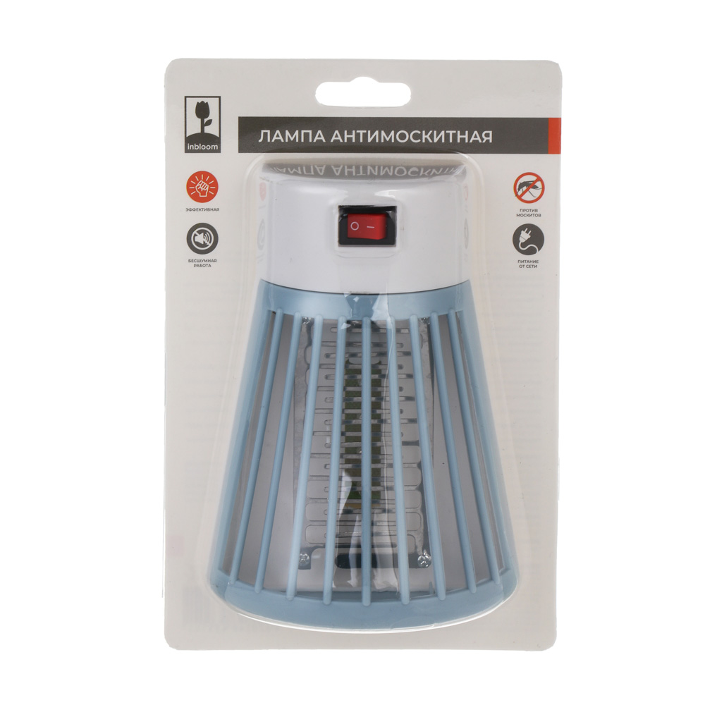 Лампа антимоскитная тм INBLOOM, 11.8x8.5x6.5см, PP, 1W, AC110-220V, 50-60HZ - #6