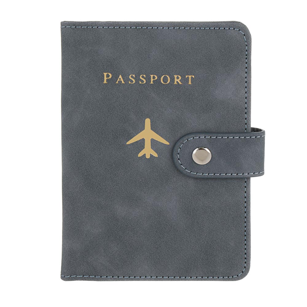 Обложка для документов тм ЮL Астерикс многофункциональная на кнопке, ПУ, 15х11см, 3 цвета, арт.1 - #2