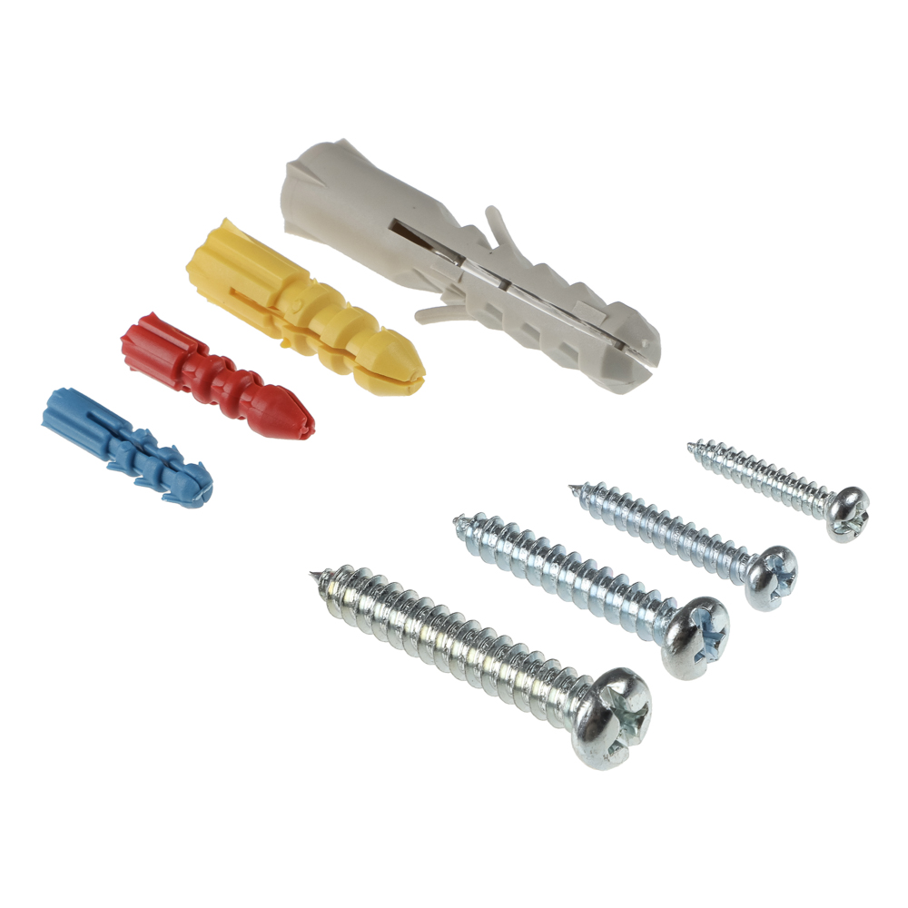 ЕРМАК Набор металлических шурупов с дюбелями на 106шт - #4