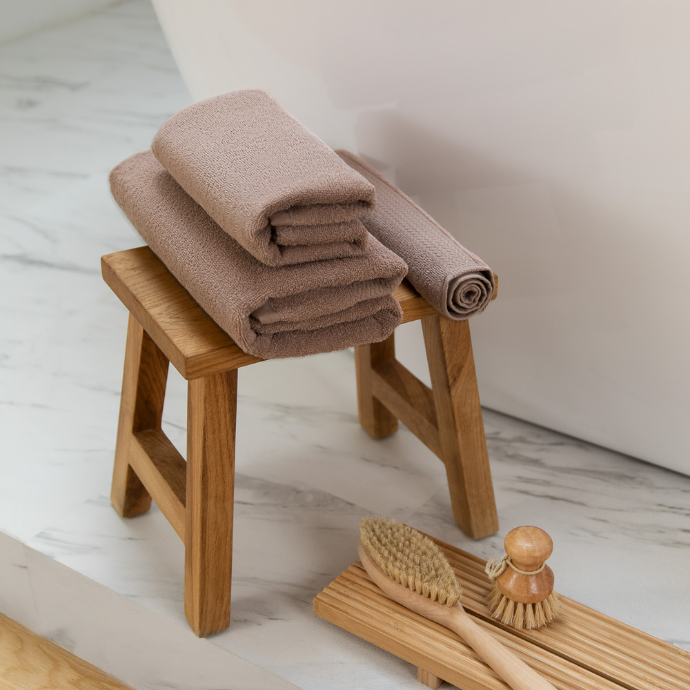 PROVANCE Марисса Комплект полотенец махровых, 100% хлопок, 30х50, 50х90, 70х130, 400г/м, бежевый - #3