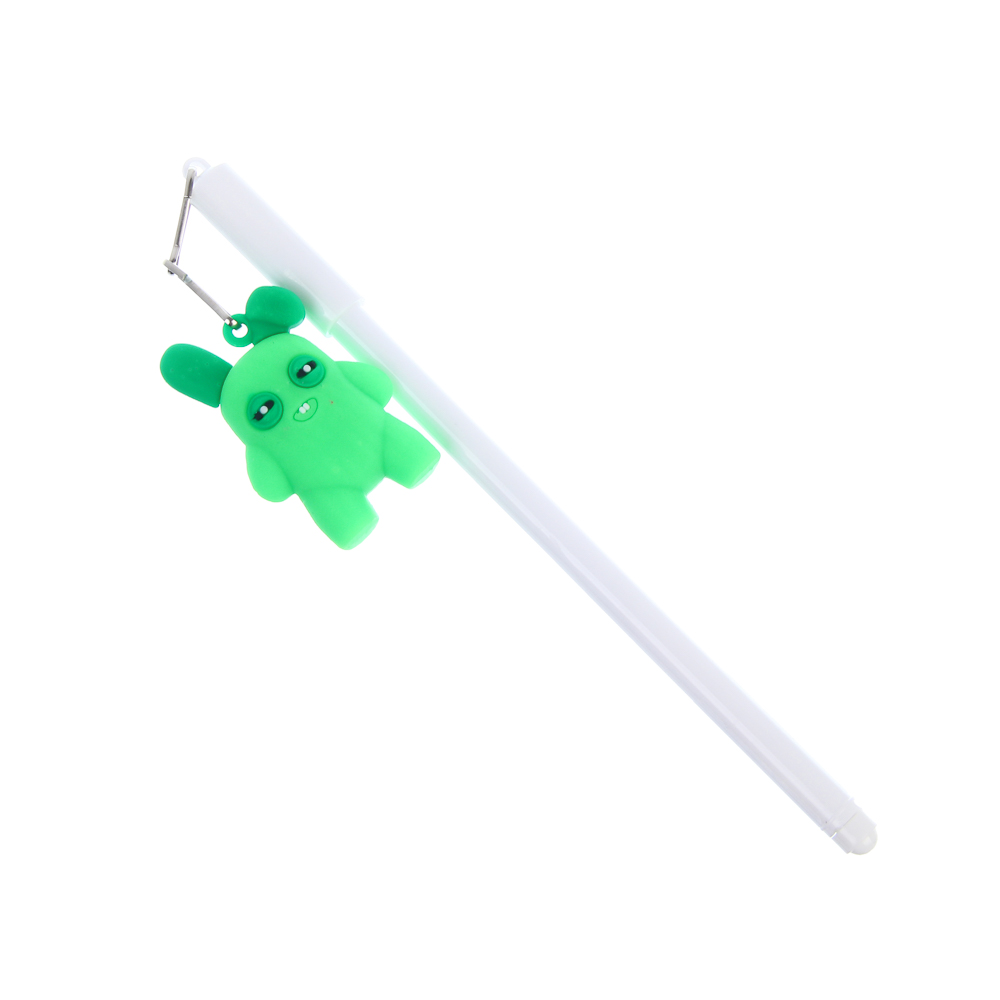 Ручка гелевая черная 0,5мм, с фигуркой "Монстрики", 4 вида - #2