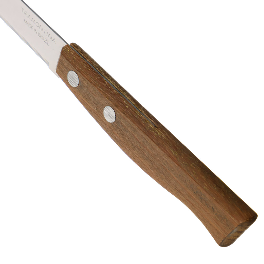 Нож кухонный с зубцами Tramontina "Tradicional", 8 см, 2 шт - #5