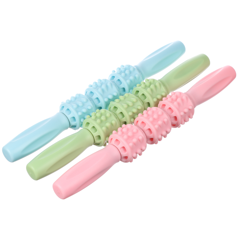 SILAPRO Массажер скалка для тела, 30х5см, PP, нерж.сталь, 3 цвета - #1