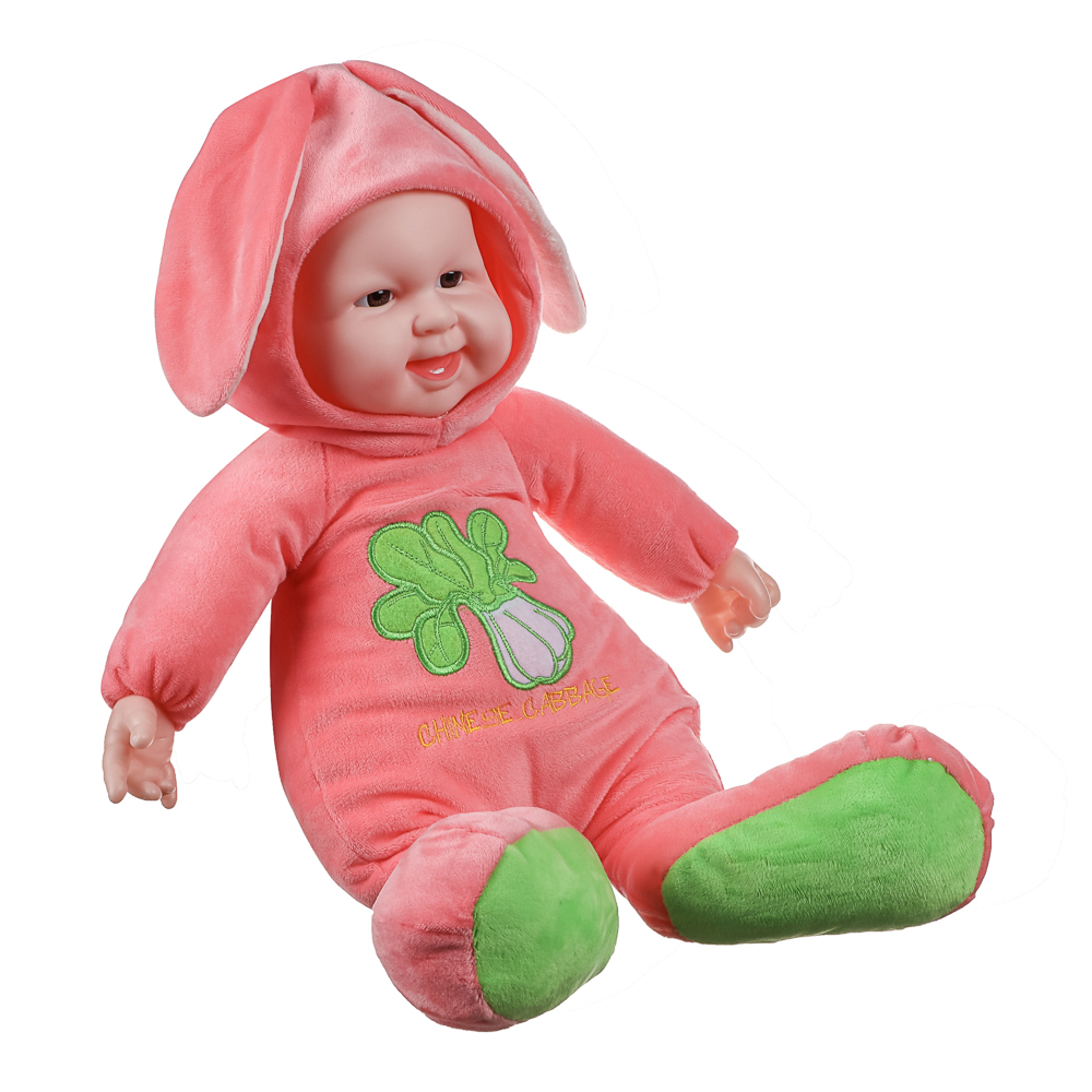 ИГРОЛЕНД Пупс с мягким телом, 50 см, полиэстер, PVC, 6 видов - #17