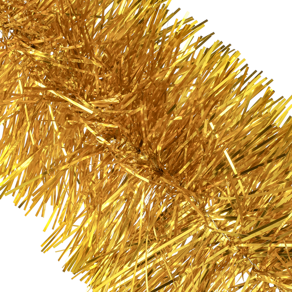 СНОУ БУМ Мишура Норка 11x200см, ПЭТ, золото - #2