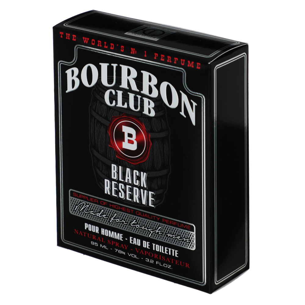 Туалетная вода мужская "Bourbon Club Black Reserve", 95 мл - #3