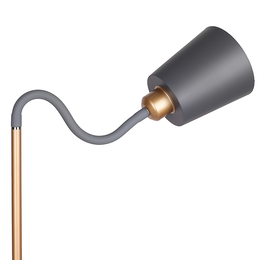 BY Светильник напольный, 157,5 см, E27,220-240В, пластик, серый - #4