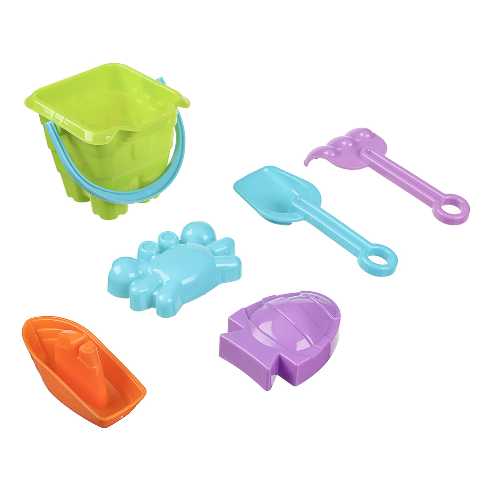 Набор для игры в песке, 6 предметов, ИГРОЛЕНД, для детей 3+ - #9