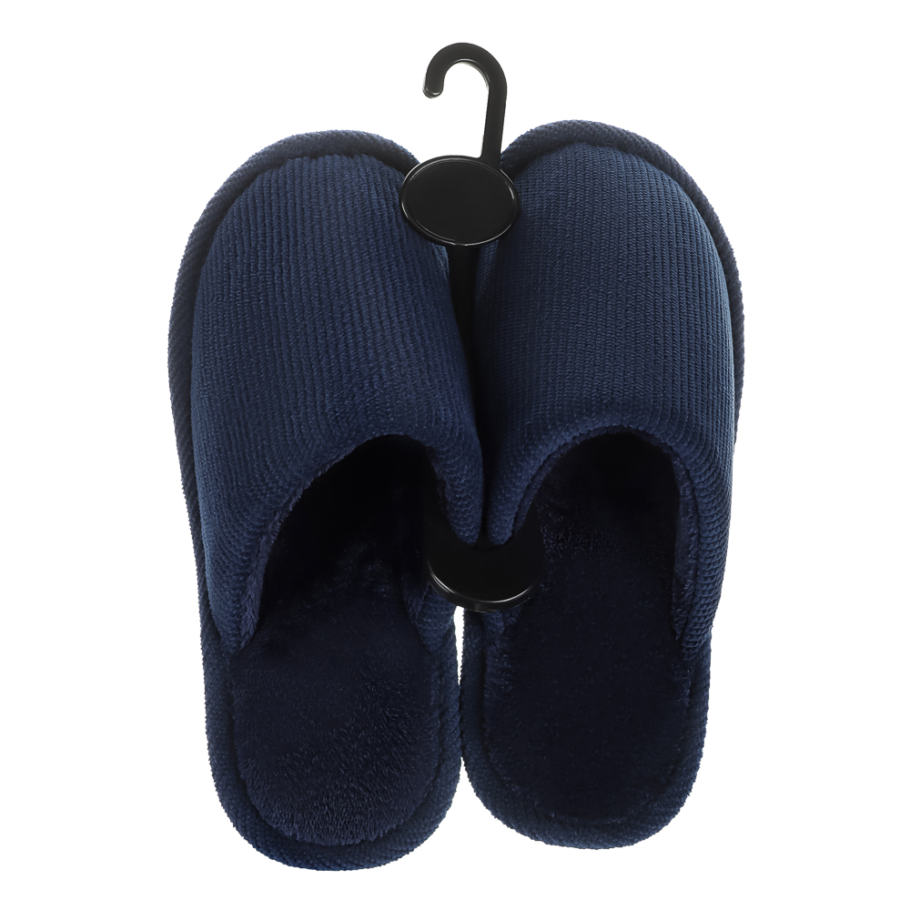 Обувь домашняя мужская, размер 44-45, цвет синий, #1 - #4