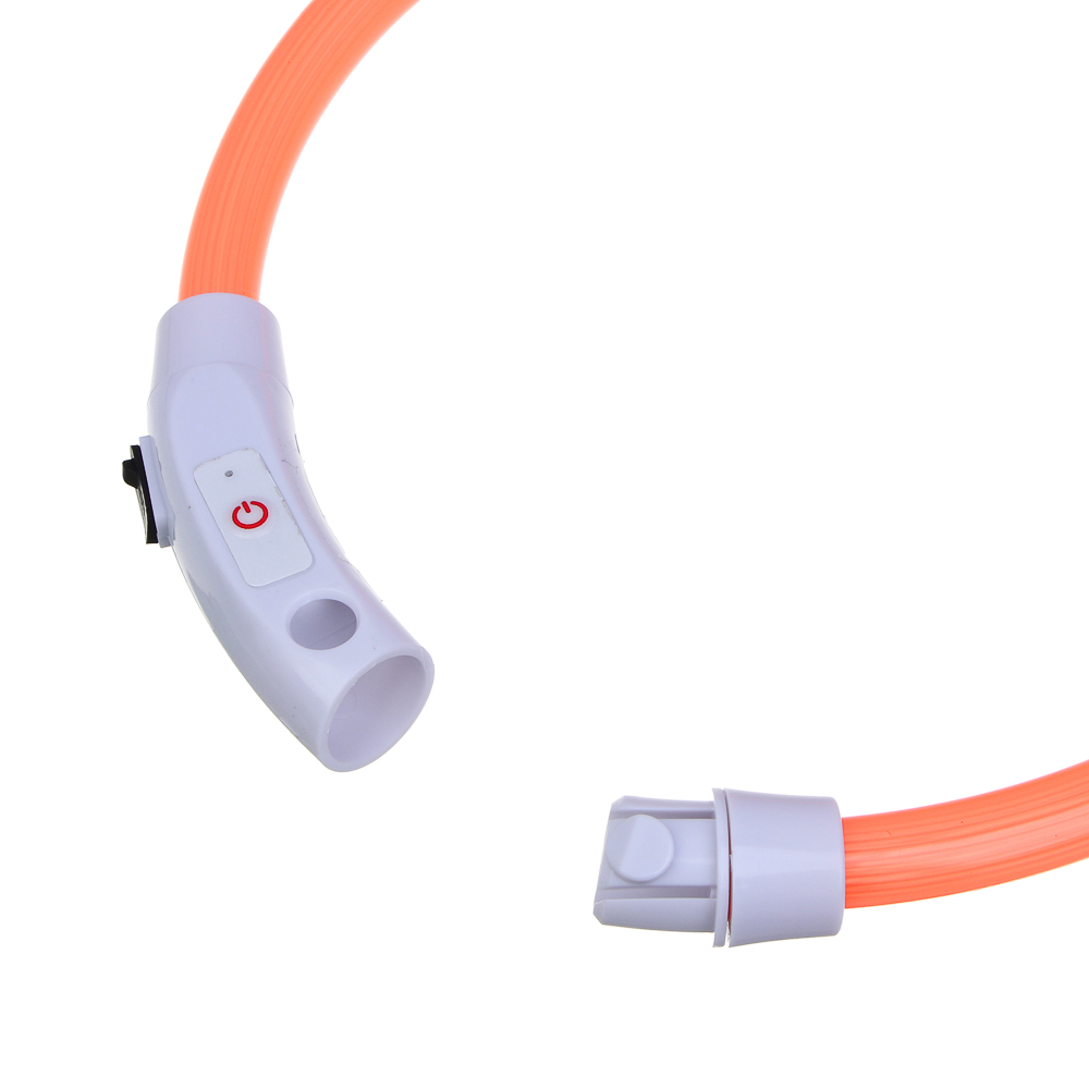 VETTA Ошейник светящийся с USB зарядкой, поливинилхлорид, ABS пластик, 52,5 см - #6