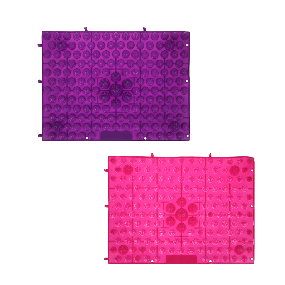 Массажер-коврик тм BY SPORT, 39х28см, ПВХ - #1