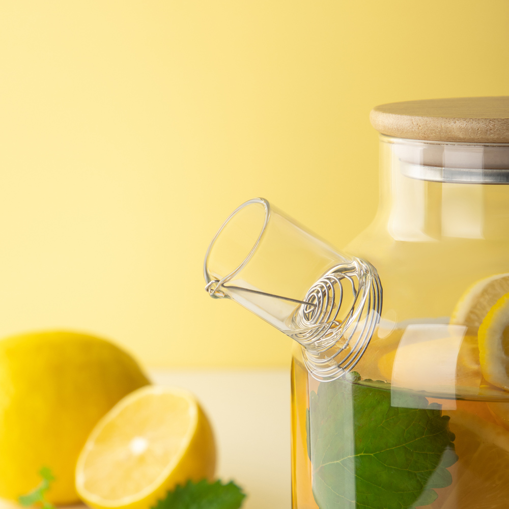 Чайник заварочный тм VETTA Эко, стекло, бамбуковая крышка, 1800мл - #8