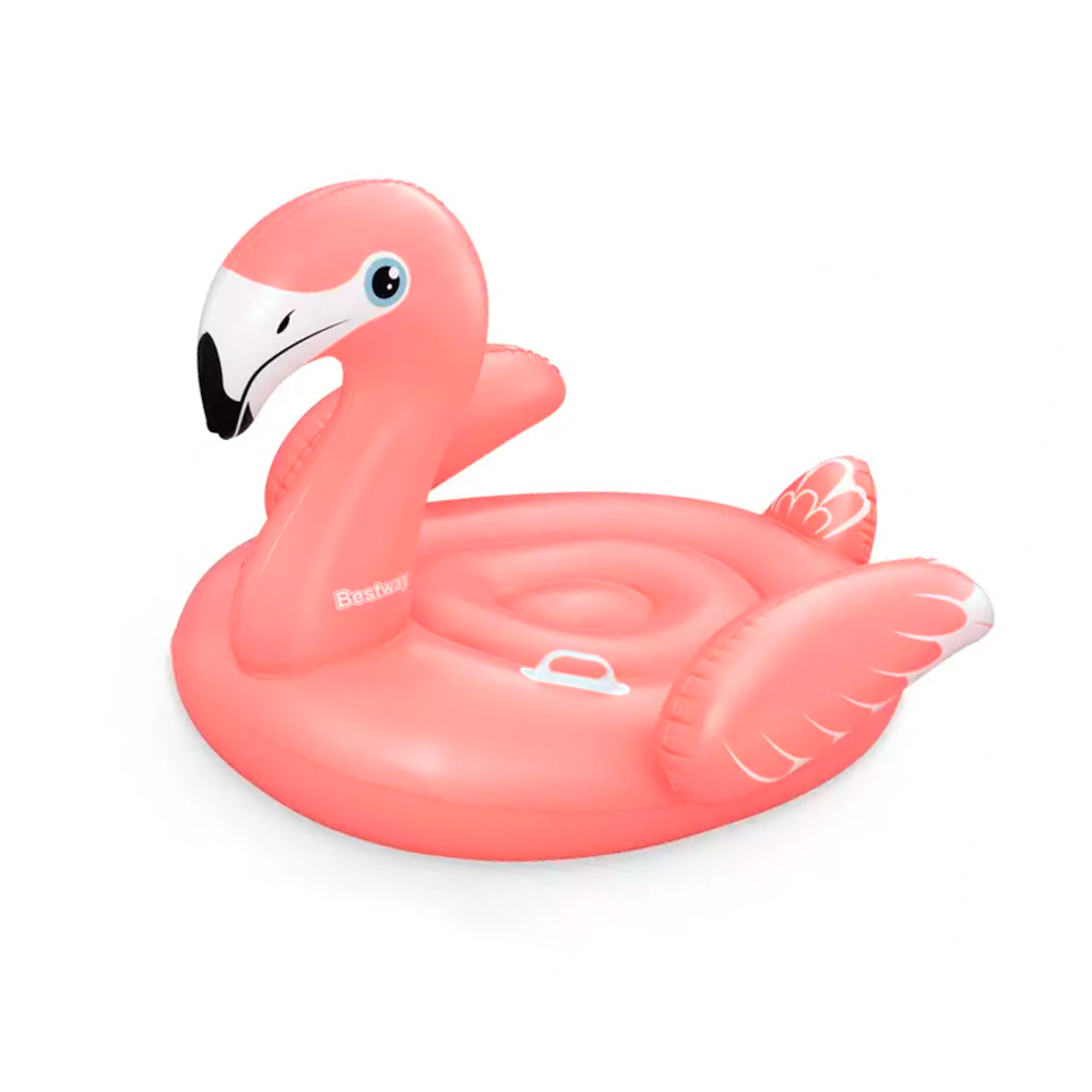 BESTWAY Плотик FANCY FLAMINGO, 138x107 см, 41525 - #1