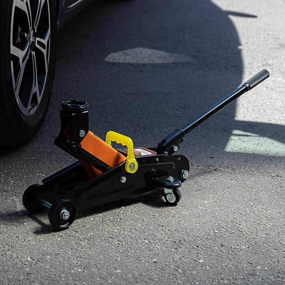 ЕРМАК Домкрат гидравлический подкатной 2 т, высота подъема 125-300мм - #7