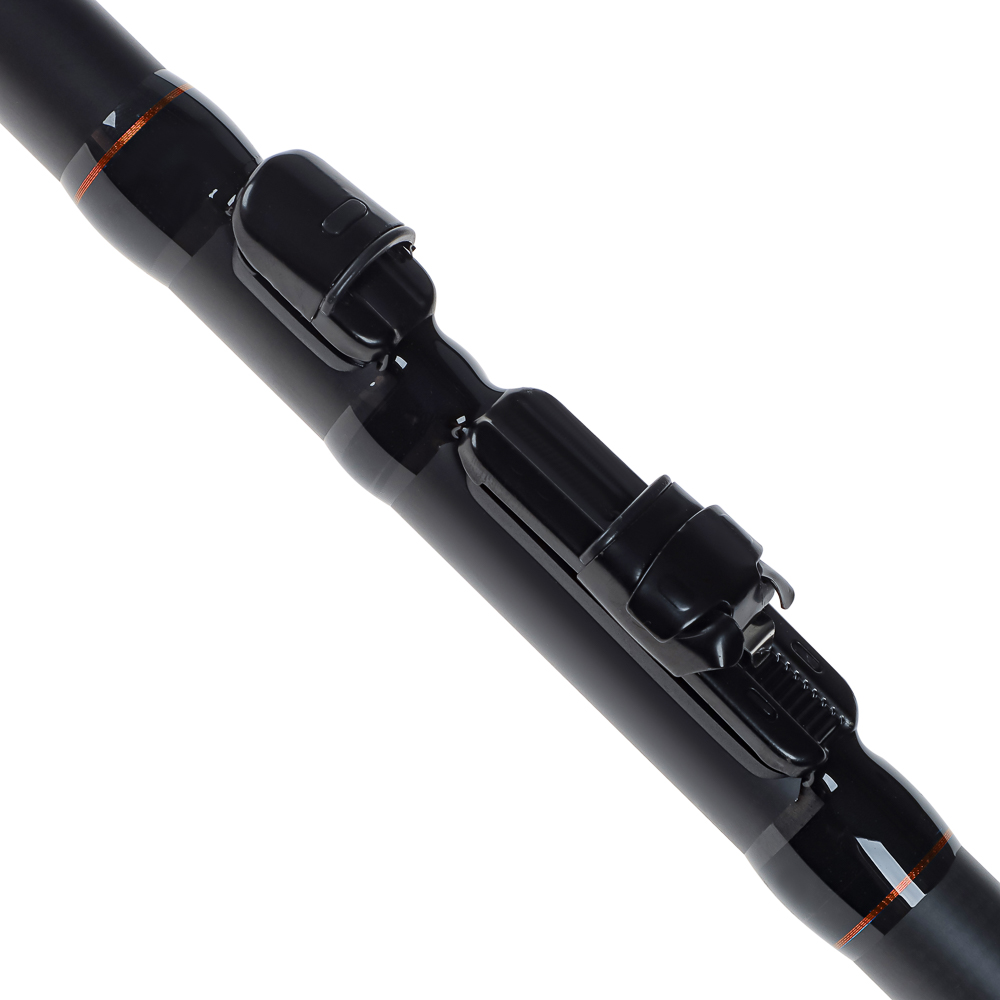 Удочка с кольцами "Актив" тм AZOR FISHING, телескоп., карбон 40%, 6,0м, тест 10-30гр - #5