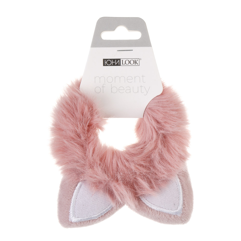 Резинка для волос ЮНИLOOK, d7,5см, полиэстер, 6 цветов, ACS-114 - #5