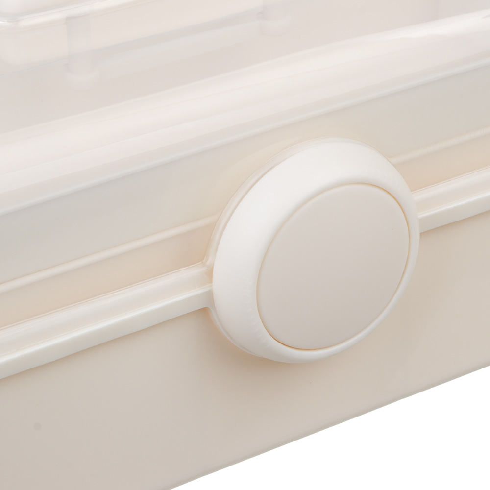 Бокс для таблеток тм VETTA, складной, 2 полки, пластик, 28,5х15,5х15,5см - #7