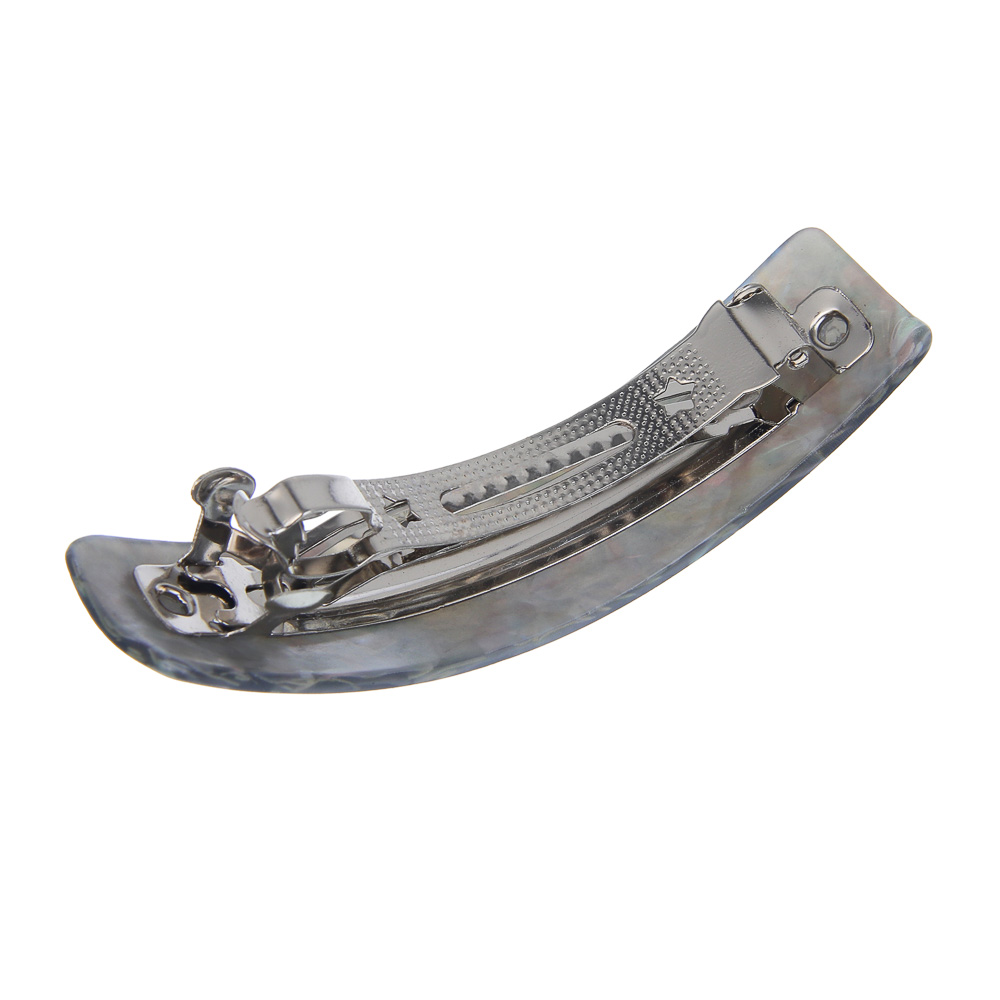 ЮНИLOOK Заколка-автомат для волос, 10,5х2,5см, акрил, металл, 4 цвета, ACS25-8 - #3