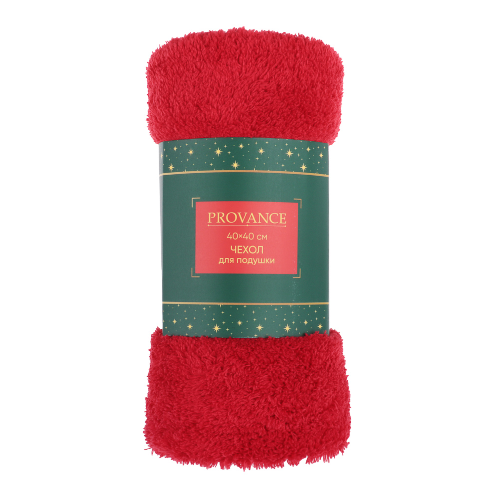 PROVANCE Щелкунчик Чехол для подушки тедди, 40х40см, 100% полиэстер, 5 дизайнов - #7