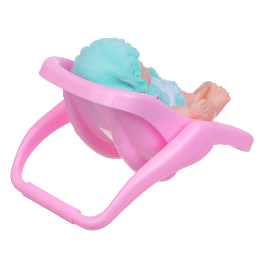 ИГРОЛЕНД Пупс в переноске, PP, 10х16х8см, 3 дизайна - #6