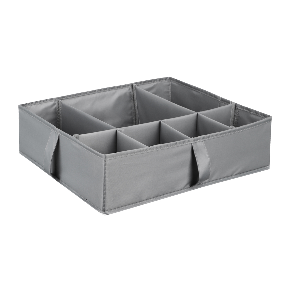 VETTA Органайзер, 7 отделений, 40х30х10 см, Швеция, полиэстер серый - #1