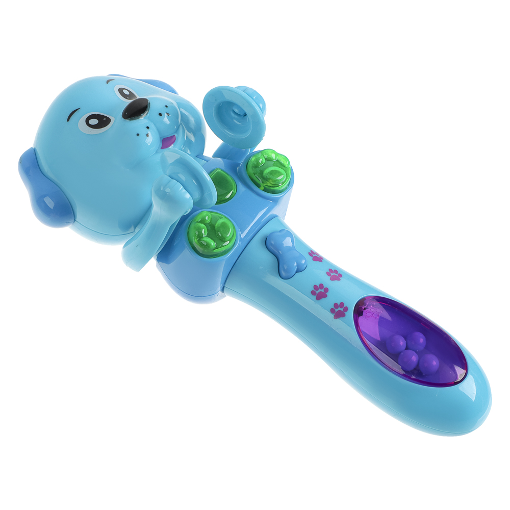 ИГРОЛЕНД Игрушка музыкальная в виде животного, пласт., 2ААА, 16х6х5,5см, 2 дизайна - #4