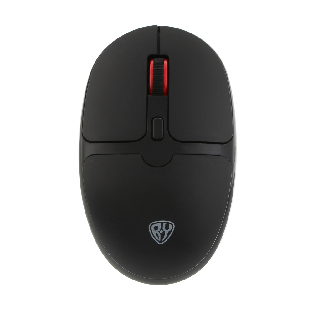 Набор беспроводная клавиатура и мышь BY Unikeys, 2.4GHz,4D, 104 кл., 1600DPI, 1xАА и 1xААА, чёрный - #9