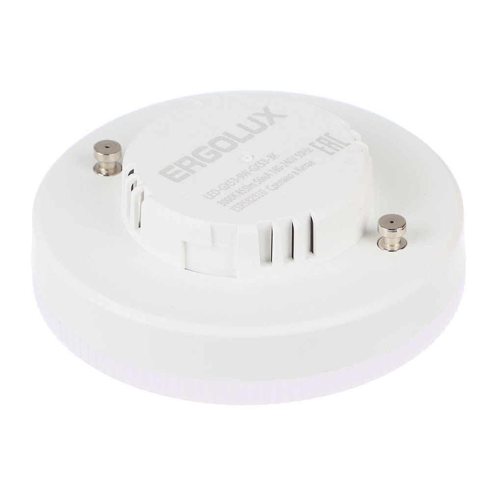 Ergolux LED-GX53-9W-GX53-3K (Эл.лампа светодиодная 9Вт GX53 3000К 180-240В), 13514 - #4