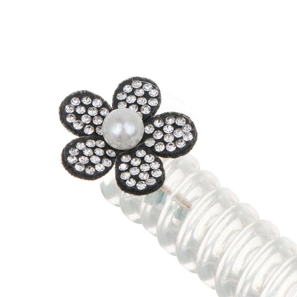 ЮНИLOOK Заколка-спиралька для волос, пластик, 7см, ТПР, пластик - #4