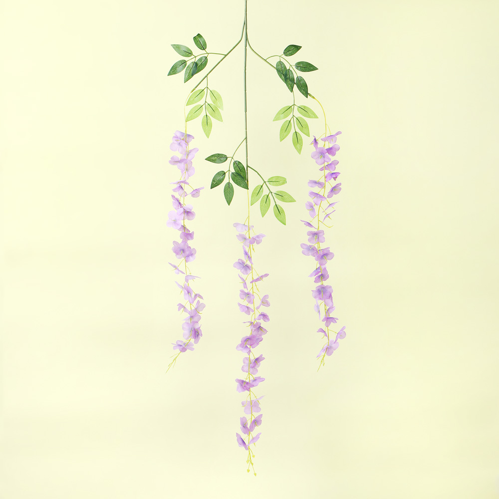 LADECOR Растение искусственное "Лиана цветочная " 2 цвета - фиолетовые - #8