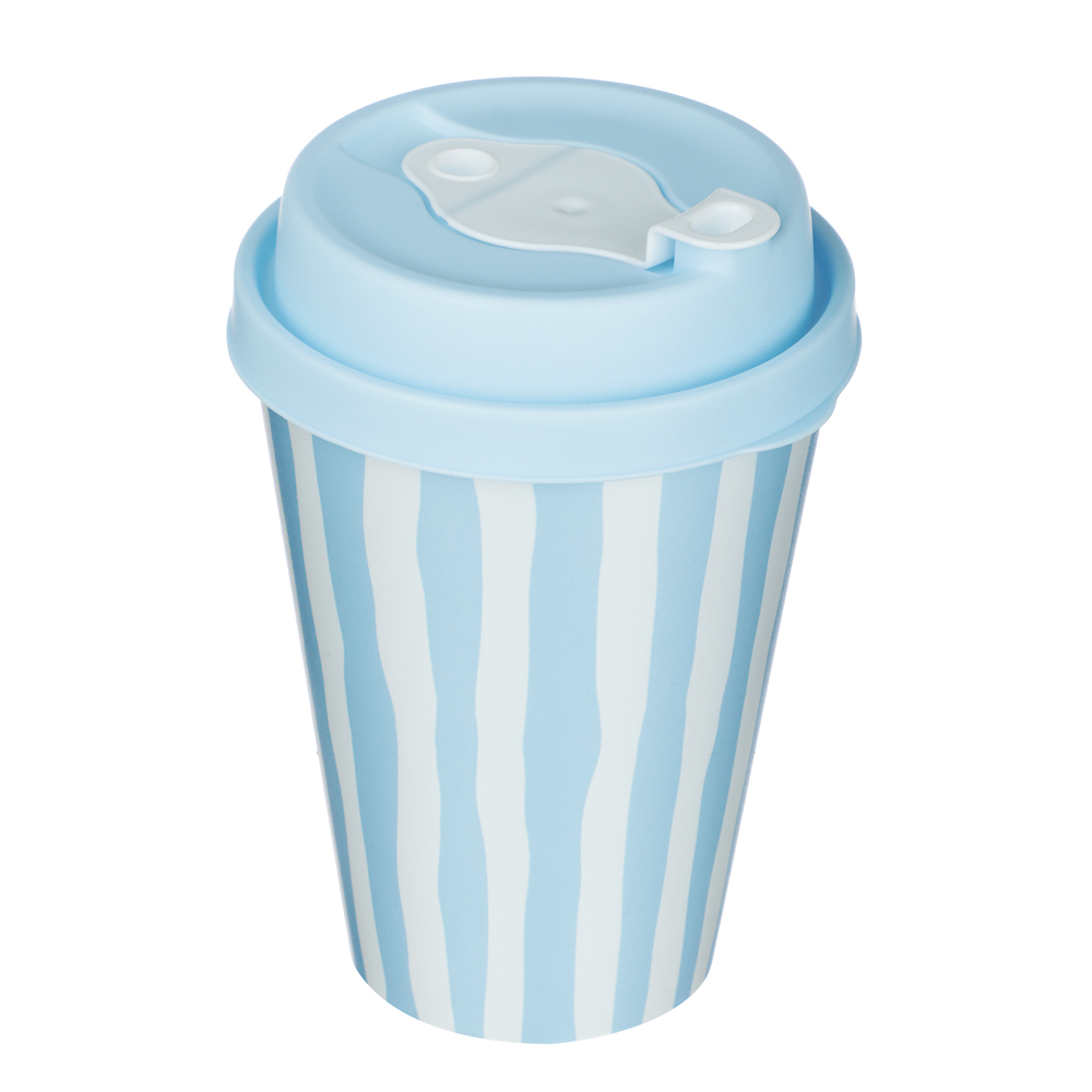 Орра Стакан с крышкой и клапаном 420мл, пластик, 2 цвета - #4