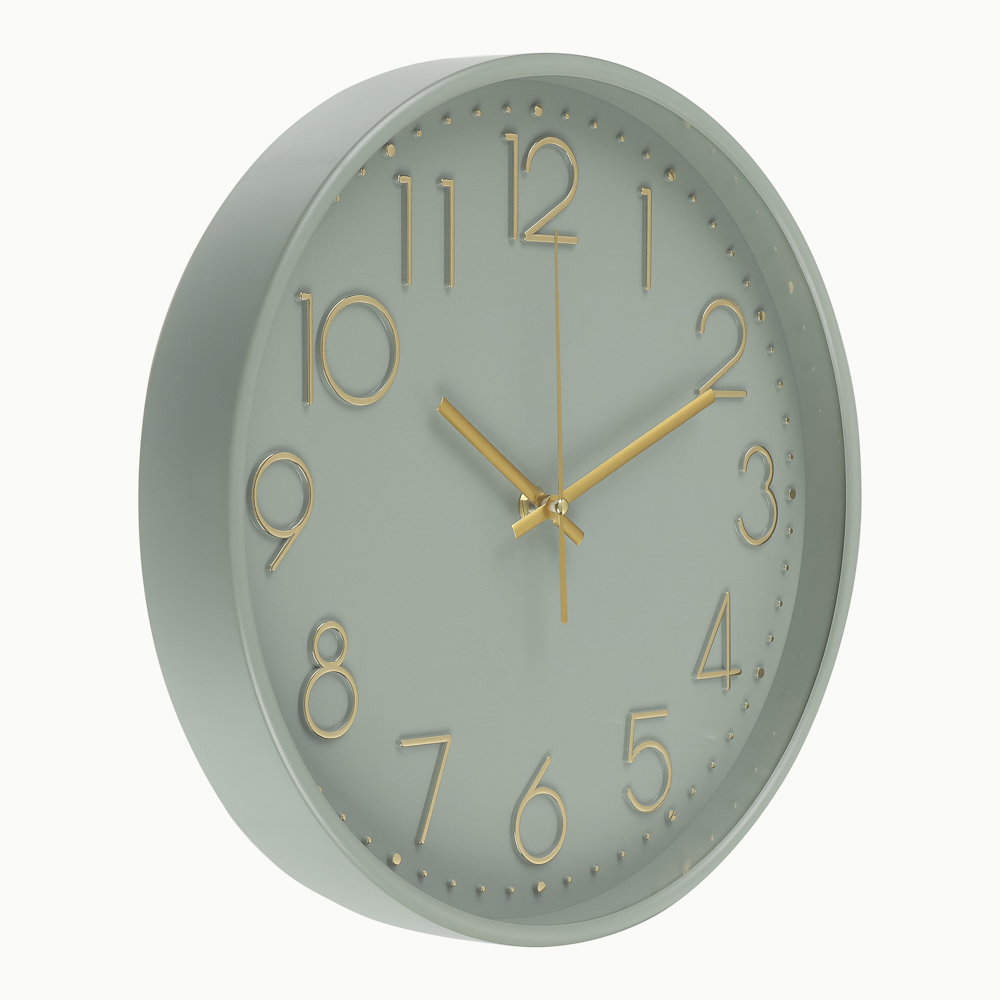 Часы настенные круг d=30см, корпус оливковый, "Классика", арт.3017-003 - #2