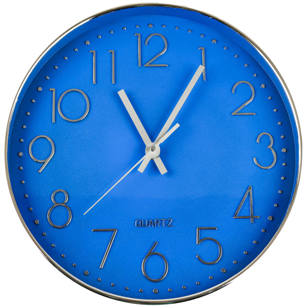 Часы настенные Ladecor chrono, цвет синий - #1