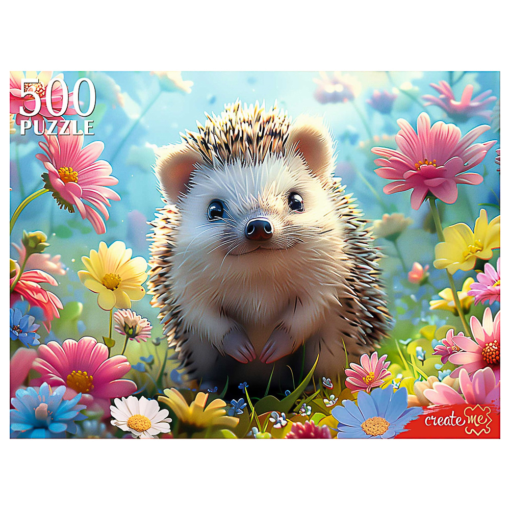 ПАЗЛЫ 500 элементов в ассортименте, 46,3х33,5х24,2см, 5 дизайнов - #4