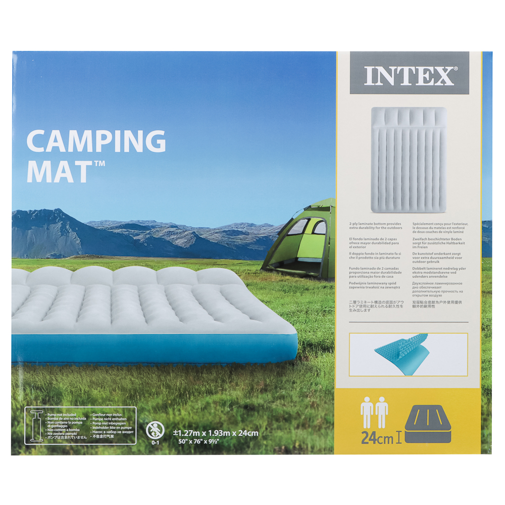 Кемпинговый матрас INTEX, 193х127х24 см - #3