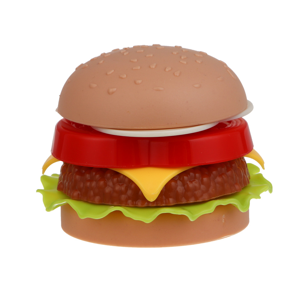 ИГРОЛЕНД Набор продуктов "Гамбургер мини", составной, ABS, 6х6х4,7 см - #3