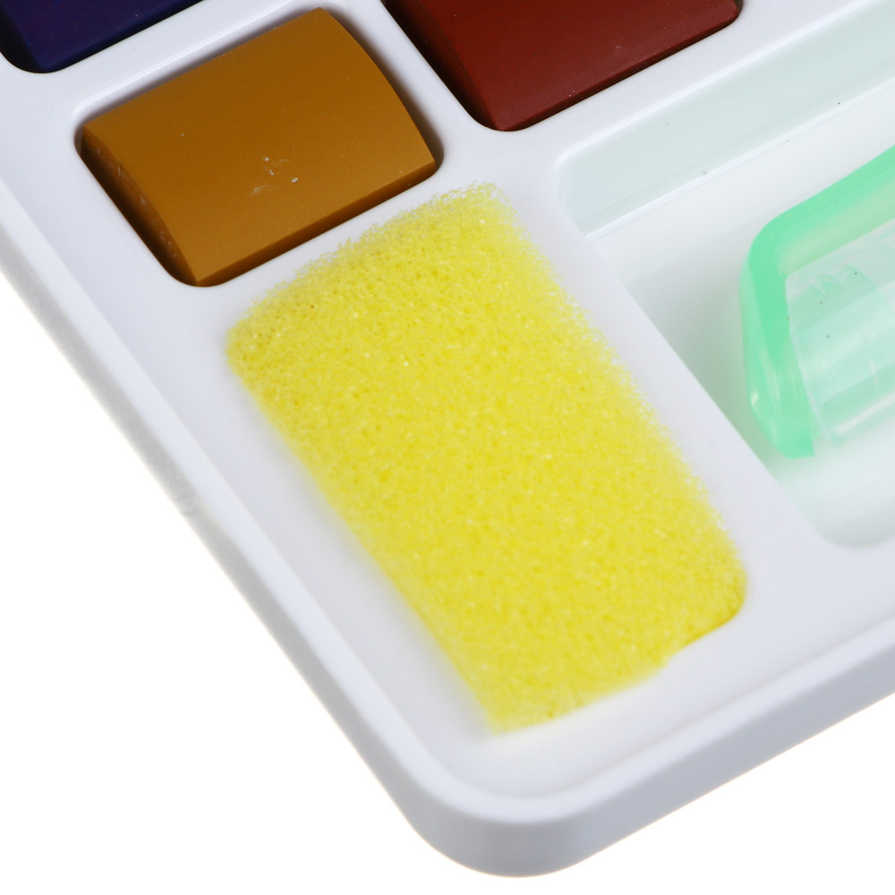 BY Русские Супергерои Акварель 36 цв., кисть с резервуаром для воды, пл.бокс, "Каваи 2" - #7